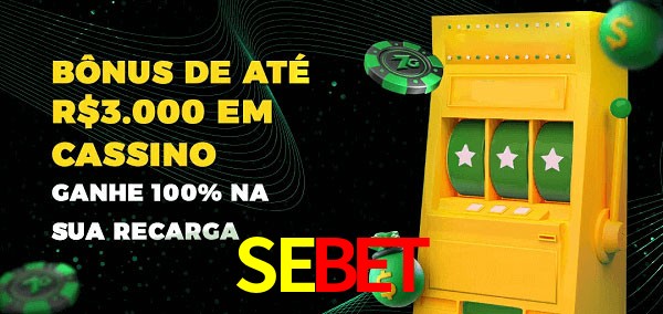 SEBET melhor bônus de depósito
